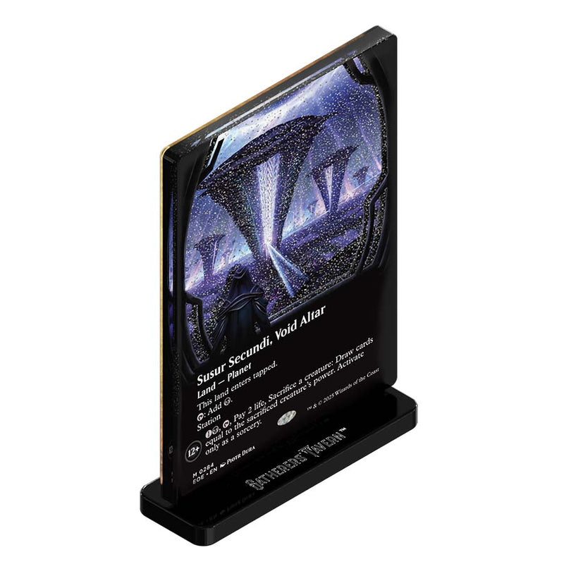 Gatherers' Tavern Magic: The Gathering Edge of Eternities Slab Standee - Susur Secundi, Void Altar