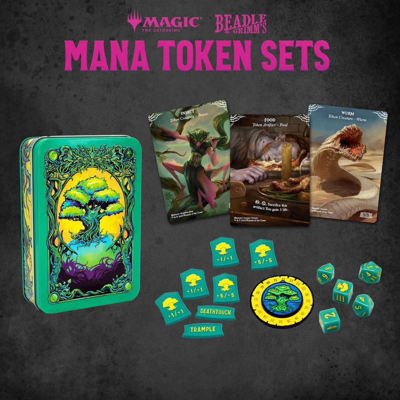 Beadle & Grimm's Magic: The Gathering Green Mana Token Set