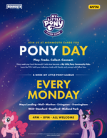My Little Mondays | Pony Day at Monmouth Cards: A My Little Pony Community Hub
