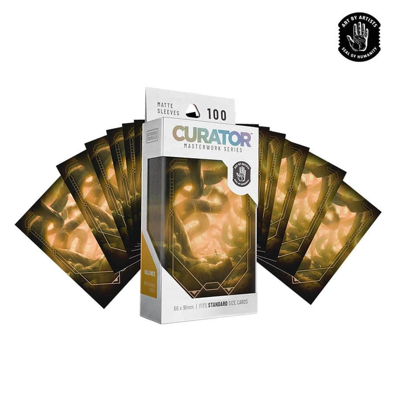 Curator Masterworks Card Sleeves (100 Count) - Hallowed by Sergio Chaves