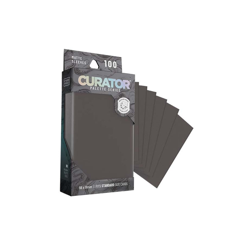 Orange Nebula Curator Palette Sleeves (100 Count) - Ink Black