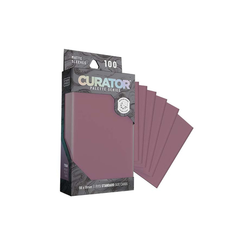 Orange Nebula Curator Palette Sleeves (100 Count) - Tyrian Purple
