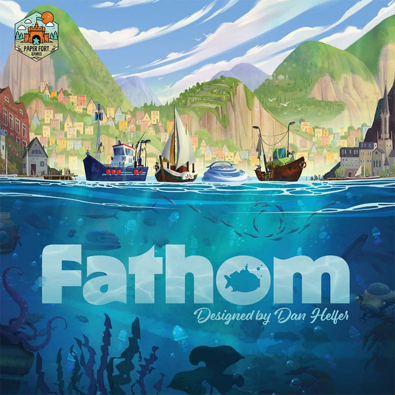 Paper Fort Games Fathom Board Game - Deep-Sea Exploration