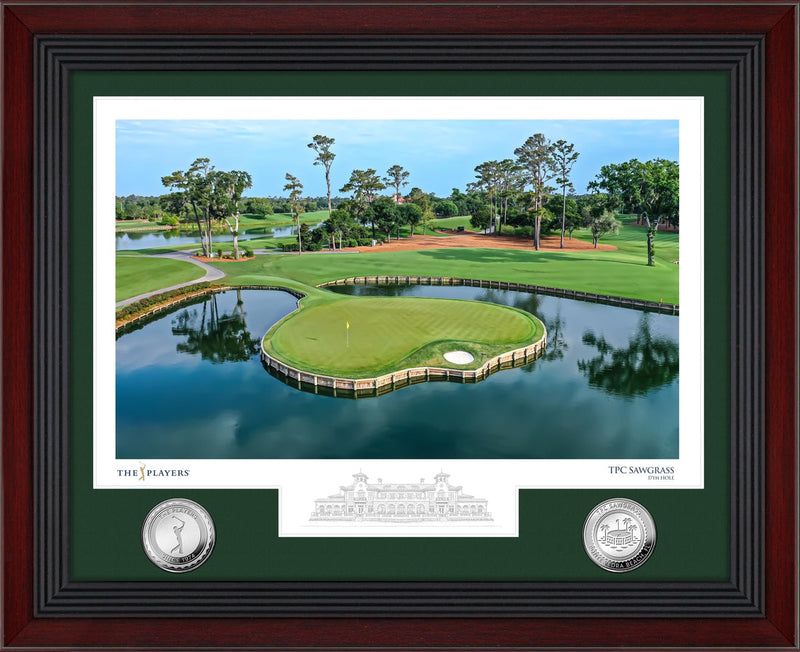 Highland Mint THE PLAYERS Championship TPC Sawgrass 17th Hole Silver Coin Photo Mint - Limited Edition /5,000