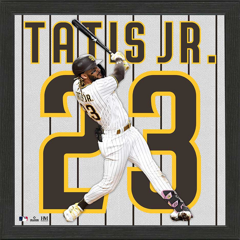 Highland Mint Fernando Tatis Jr Impact Jersey Frame - San Diego Padres