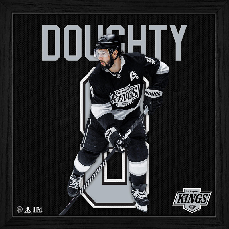 Highland Mint Drew Doughty Los Angeles Kings IMPACT Jersey Frame