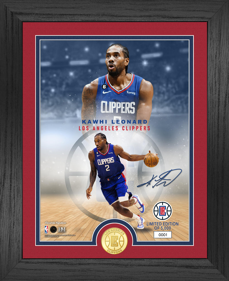 Highland Mint Kawhi Leonard Legends Bronze Coin Photo Mint - Limited Edition /5,000
