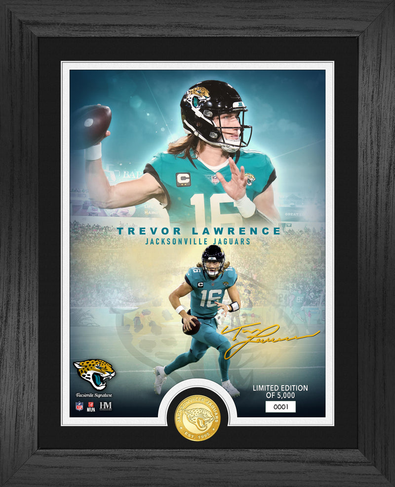 Highland Mint Trevor Lawrence Legends Bronze Coin Photo Mint - Limited Edition /5000