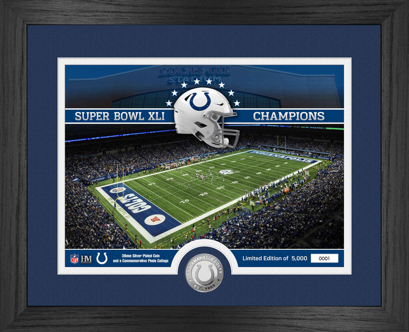 Highland Mint Indianapolis Colts Stadium Silver Coin Photo Mint - Limited Edition /5,000