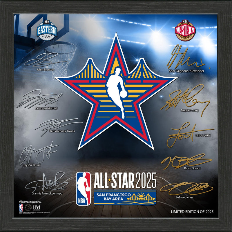 Highland Mint 2025 NBA All-Star Game Signature Frame - Limited Edition /2025