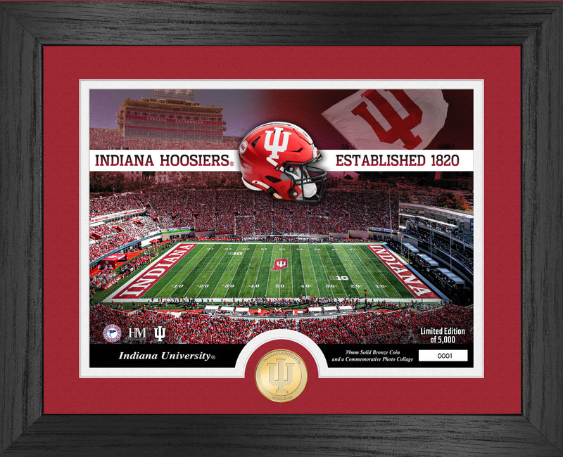 Highland Mint Indiana University Stadium Bronze Coin Photo Mint - Limited Edition /5,000