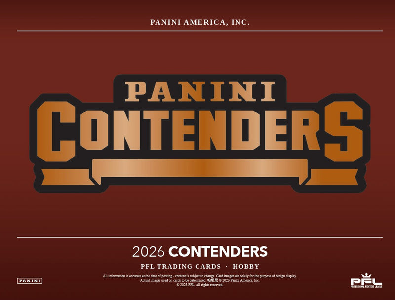2026 Panini Contenders PFL Professional Fighters League Hobby Box