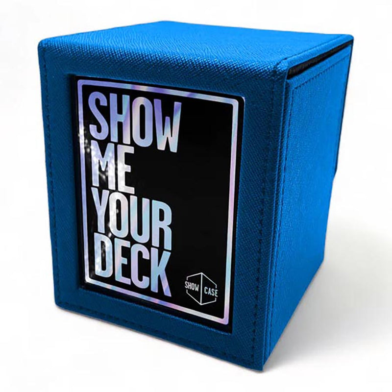 Panic Wizard Showcase 100+ Deck Box - Blue