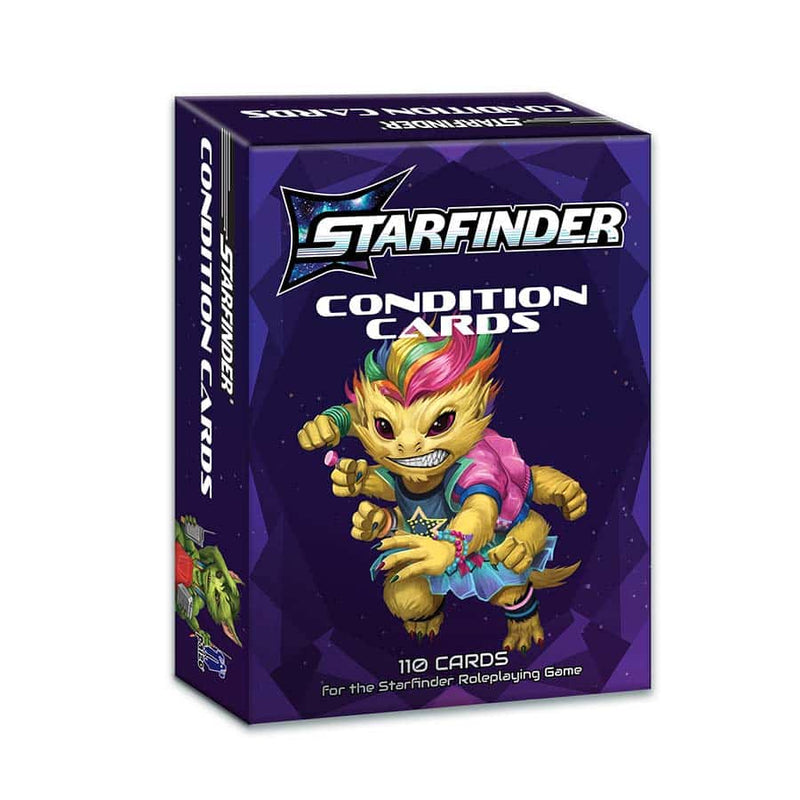 Paizo Starfinder RPG Condition Cards Deck - Second Edition (110 Cards)