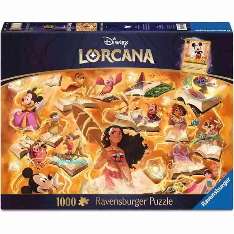 Ravensburger Disney Lorcana Glimmers of the Realm Puzzle - Amber (1000 Pieces)