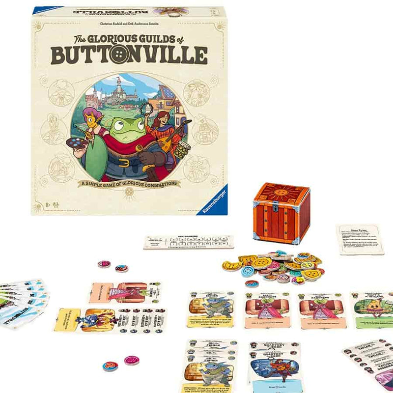 Ravensburger The Glorious Guilds of Buttonville Card Collection Game