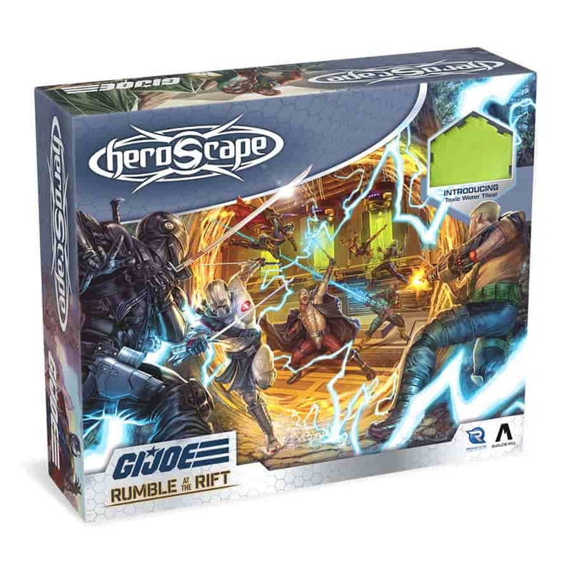 Heroscape G.I. Joe Rumble at the Rift Battle Box - 8 Miniatures