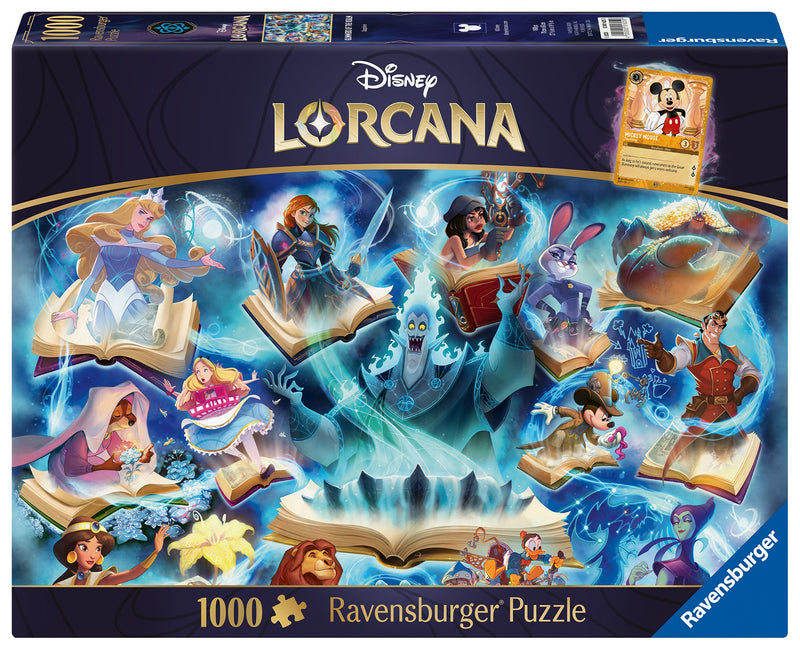 Ravensburger Disney Lorcana Glimmers of the Realm: Sapphire 1000 Piece Puzzle