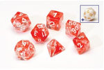 RED CLOUD TRANSPARENT 7 DIE SET