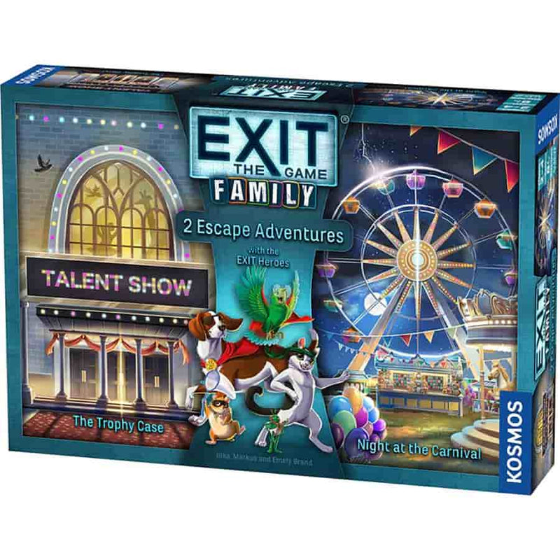 Thames & Kosmos EXIT: The Game Family - Two Escape Adventures Volume 2