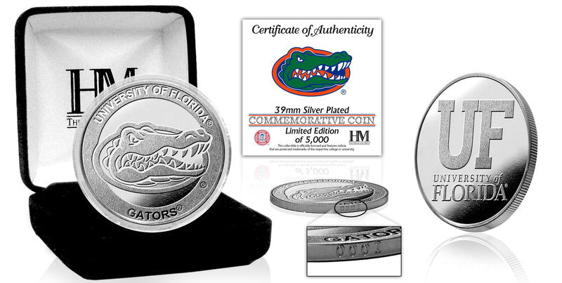 Highland Mint University of Florida Gators Silver Mint Coin - Limited Edition /5,000