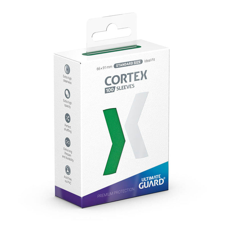 Ultimate Guard Cortex Standard Matte Sleeves (100 Count) - Green