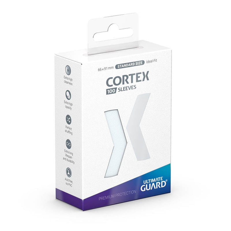 Ultimate Guard Cortex Matte Sleeves (100 Count) - Standard Size Transparent