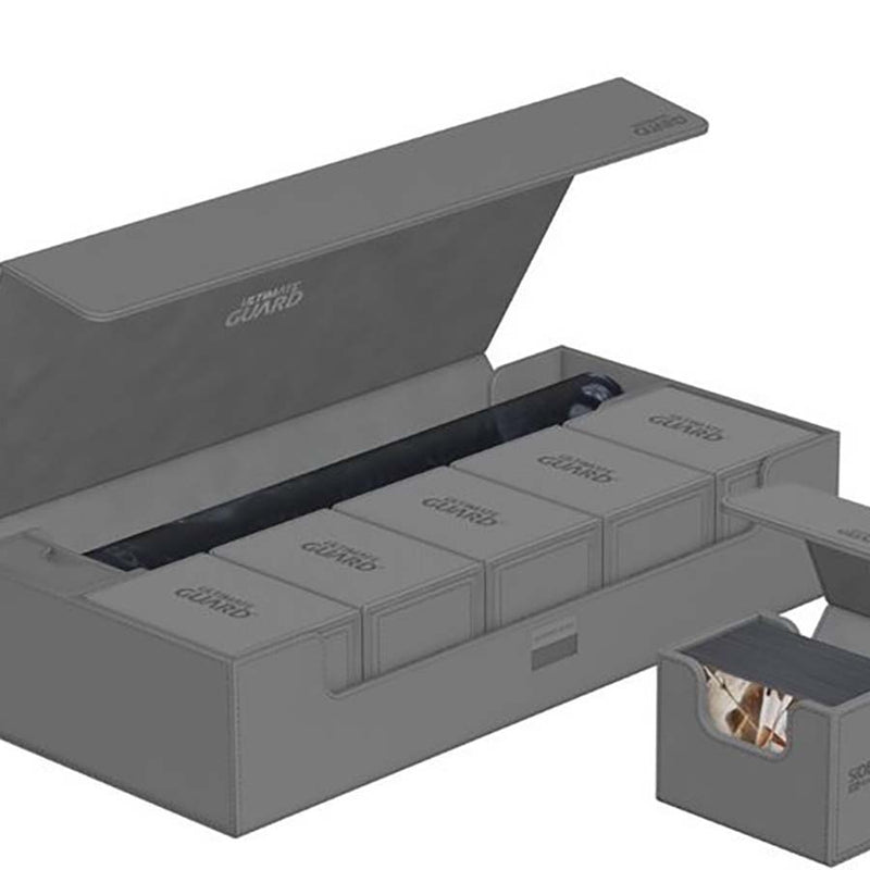 Ultimate Guard Superhive 550+ Xenoskin Deck Case - Monocolor Grey