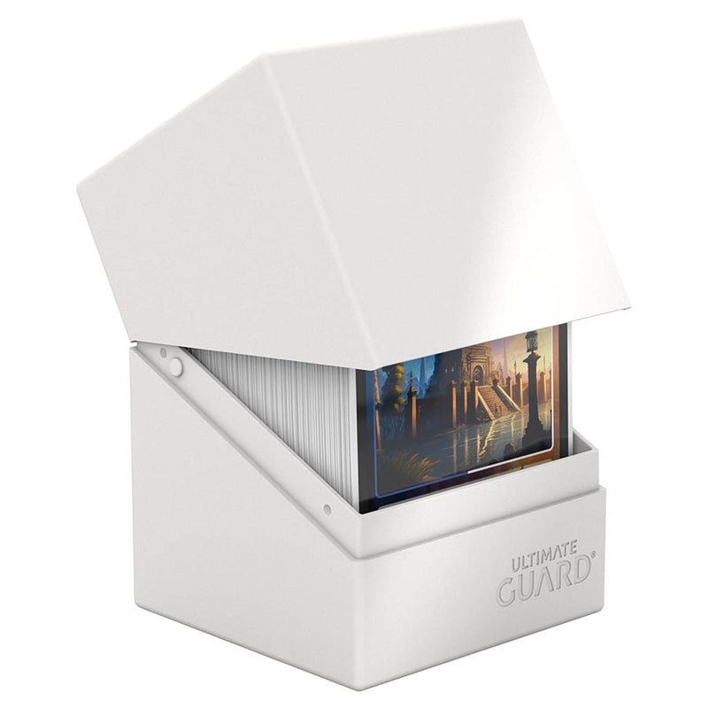 Ultimate Guard Boulder 100+ Solid Deck Case - White