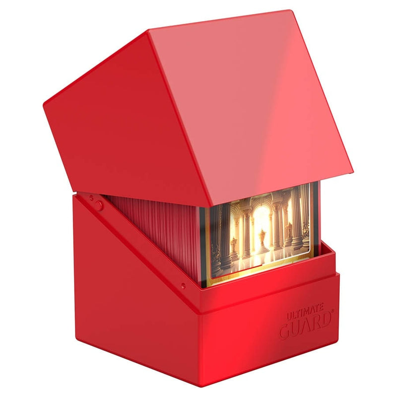 Ultimate Guard Boulder 100+ Solid Deck Case - Red