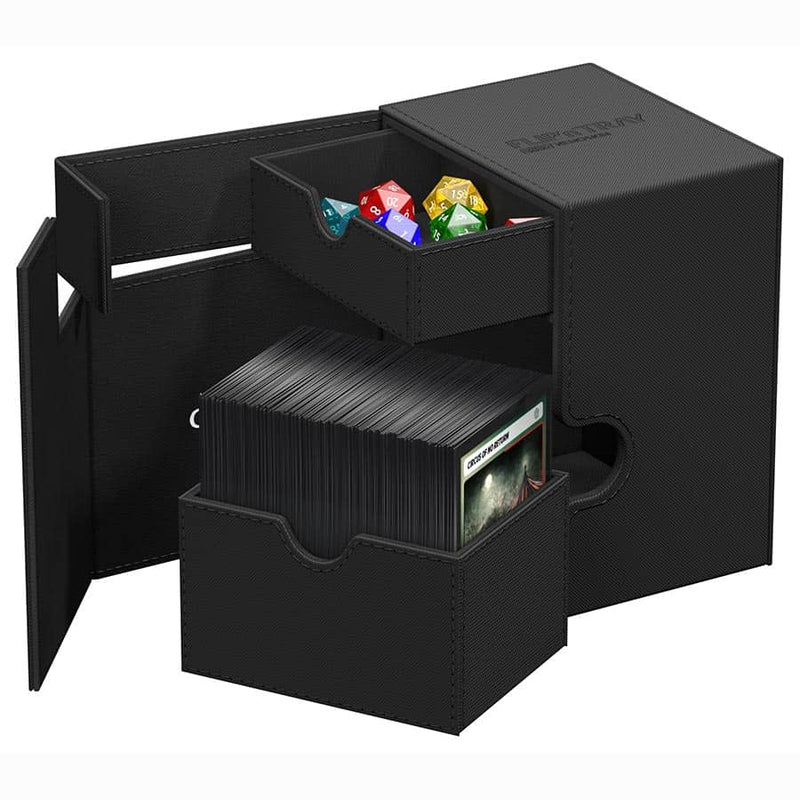 Ultimate Guard Flip'n'Tray 133+ Xenoskin Deck Case - Black