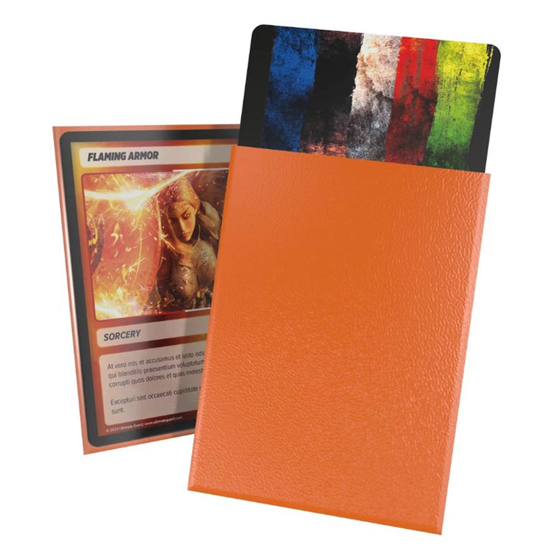 Ultimate Guard Cortex Matte Sleeves (100 Count) - Orange