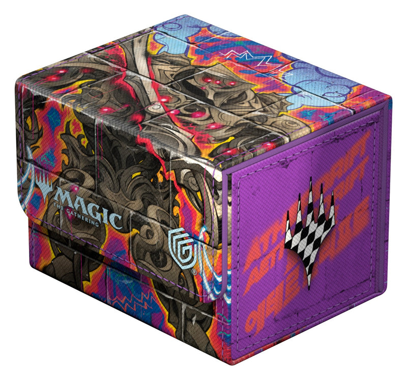 Ultimate Guard Sidewinder 100+ Xenoskin Deck Box - Magic: The Gathering Aetherdrift Coalstoke Gearhulk