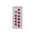 Ultra Pro: 11CT Eclipse - Apple Red Polyhedral Dice Set
