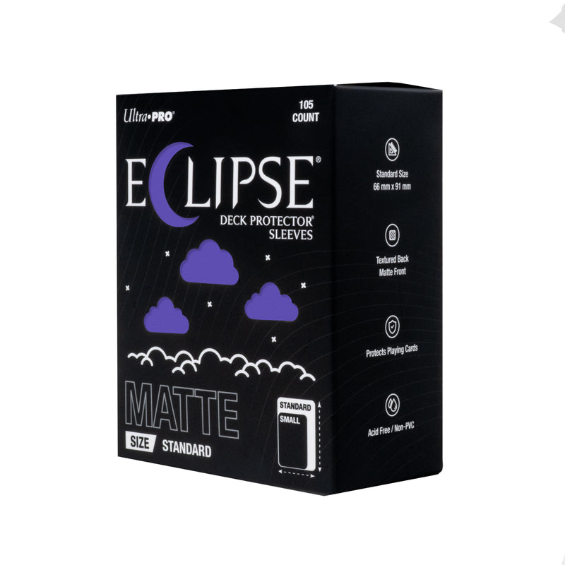 Ultra PRO ECLIPSE Matte Standard Deck Protector Sleeves Royal Purple 105ct