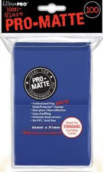 Ultra Pro Sleeves: Standard Pro-Matte - Blue 100CT