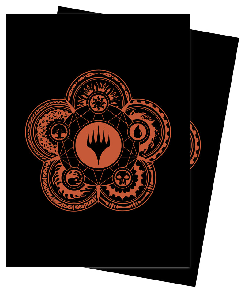 Ultra PRO Mana 7 Color Wheel Magic: The Gathering Deck Protector Sleeves (100ct)
