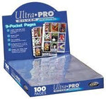 Ultra Pro: 9-Pocket Silver Pages 100 Ct