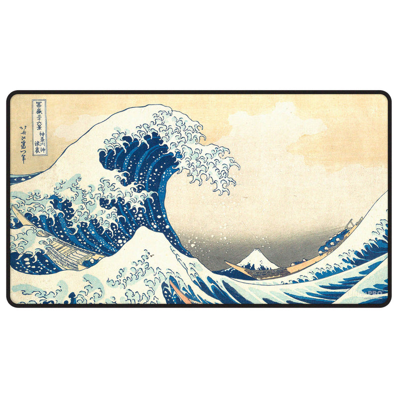 Ultra Pro The Great Wave off Kanagawa Black Stitched Playmat