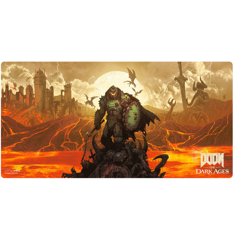 Ultra PRO DOOM: The Dark Ages Wrath Extended Playmat