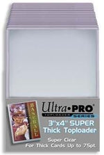Ultra Pro: Standard 3 x 4-Inch 75PT Top Loader