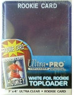 Ultra Pro: Standard 3 x 4-Inch White Foil Rookie Top Loader