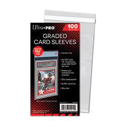 Ultra Pro Graded Card Sleeves (100 Count) - Resealable
