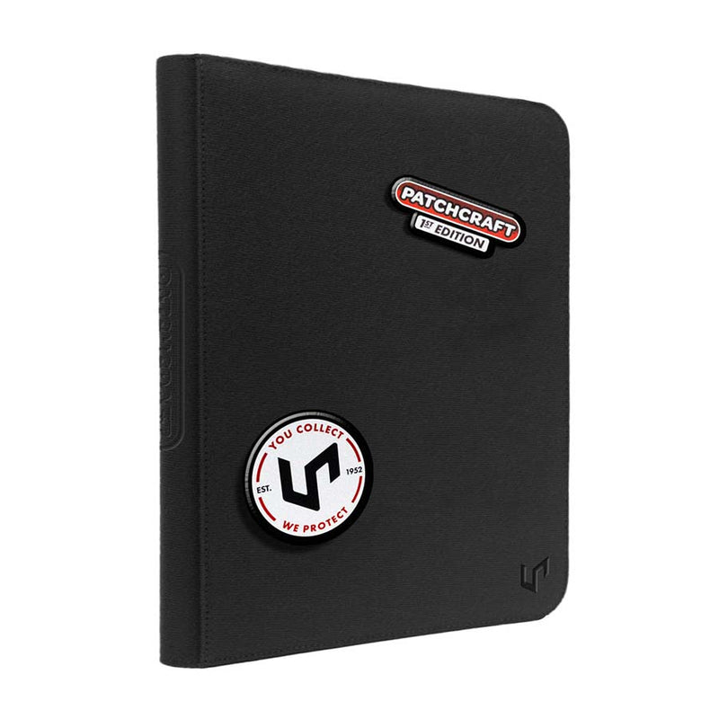 Ultra Pro Patchcraft 9-Pocket Zippered PRO-Binder - Black