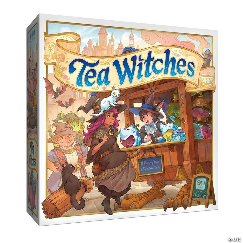 The Op Tea Witches Board Game - Magical Tea Shop Worker Placement