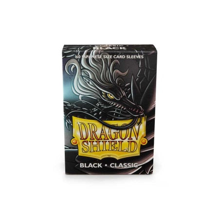 Dragon Shield Japanese Classic Sleeves (60 Count) - Black
