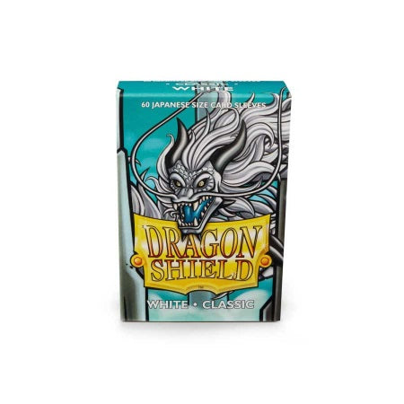 Dragon Shield Classic Japanese Size Sleeves (60 Count) - White