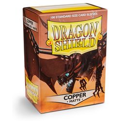 Dragon Shield Matte Sleeves (100 Count) - Copper