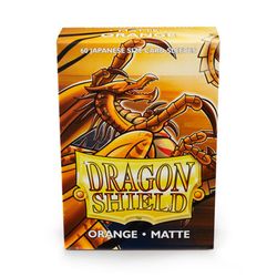 Dragon Shield Matte Sleeves Japanese Size (60 Count) - Orange