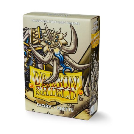 Dragon Shield Matte Japanese Sleeves (60 Count) - Ivory